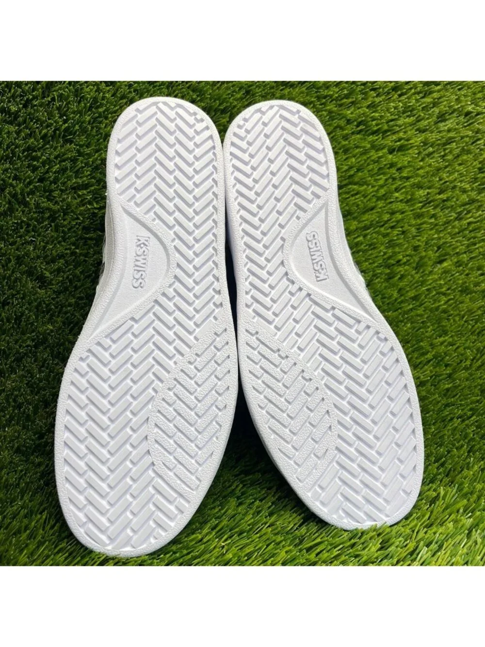 K-Swiss Court Pro II Leopard Womens Size 10 White Black Athletic Shoes Sneakers